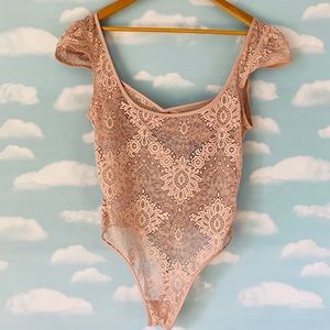 Brand new Victoria’s Secret Lace Bodysuit // large